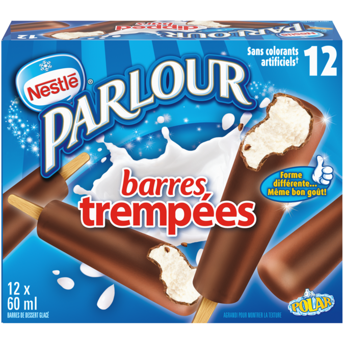 PARLOUR Dipped Frozen Dessert Bars 12 x 60 ml