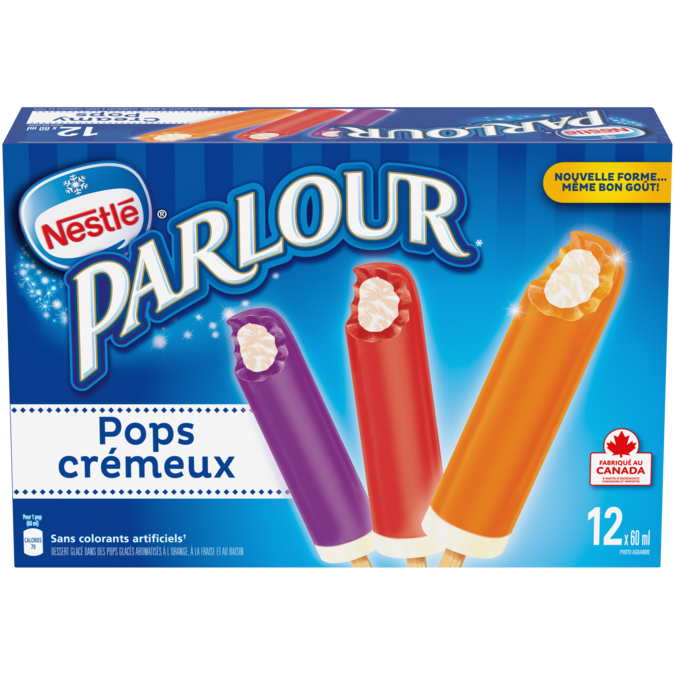 PARLOUR Creamy Pops 12-Pack (12 x 60 ml)