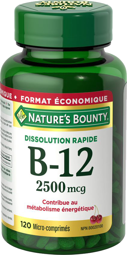 Vitamine B-12 2500 mcg 120