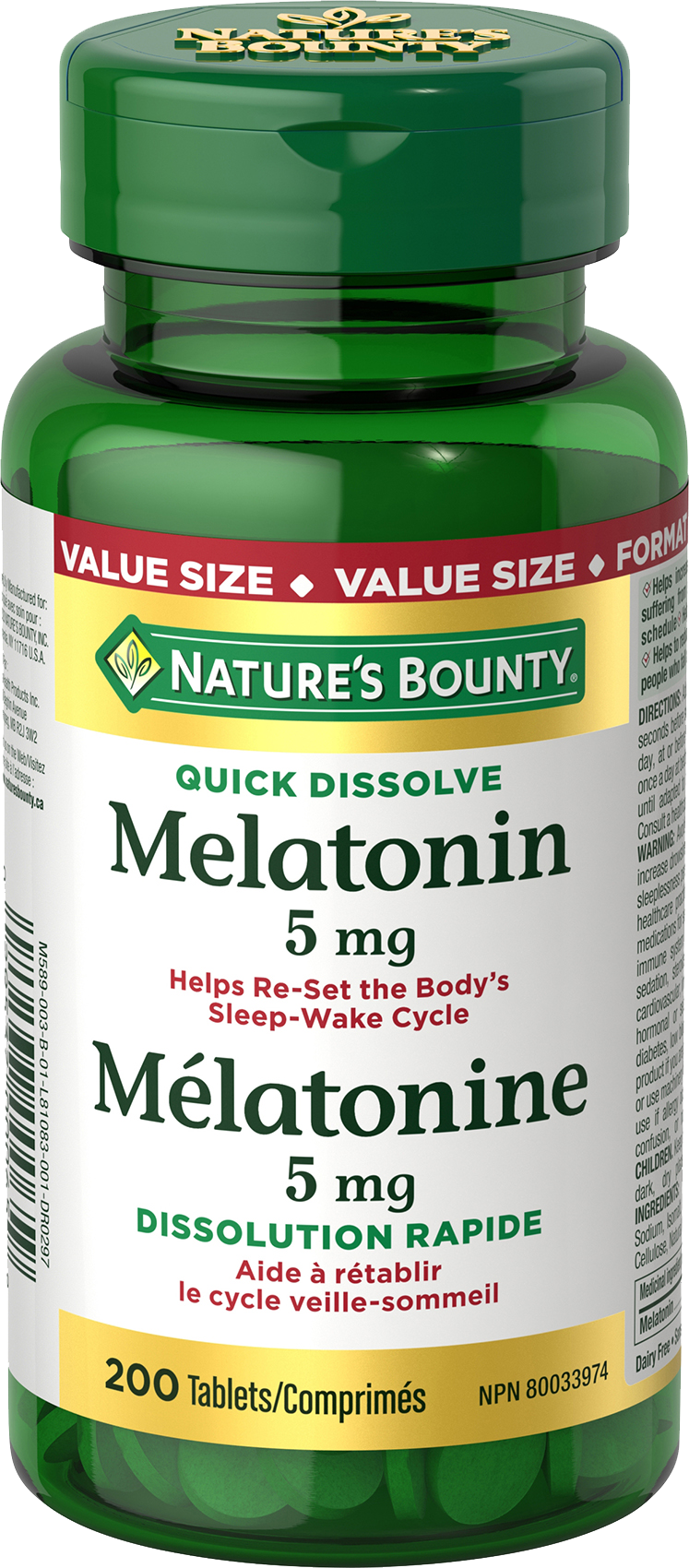 Melatonin 5 mg 200 tablets