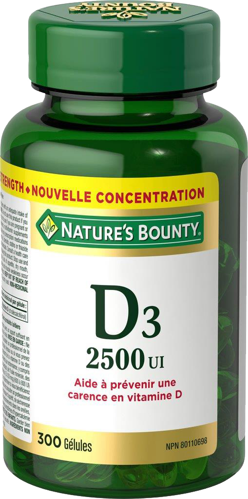 Vitamine D3 2500 UI 300