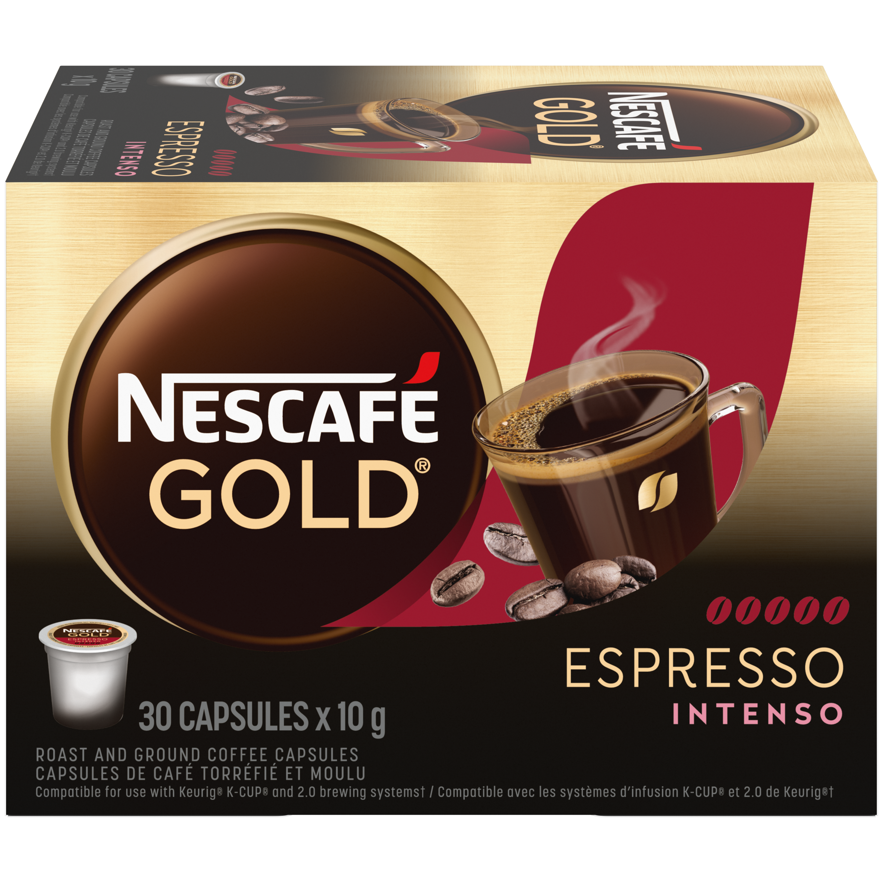 NESCAFÉ GOLD Espresso Intenso Coffee Capsules