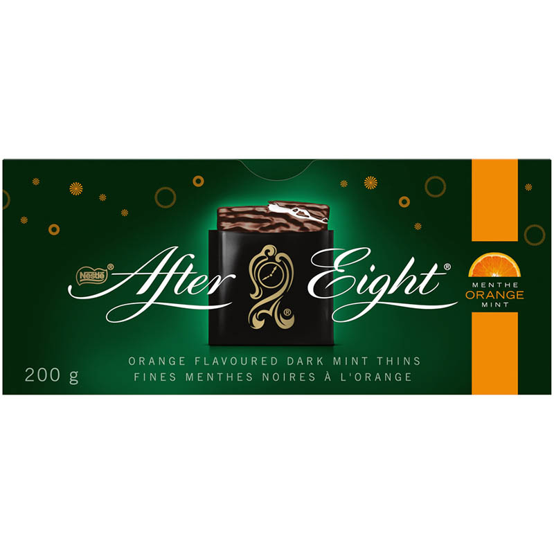 Chocolat AFTER EIGHT Orange Dark Mint Thins