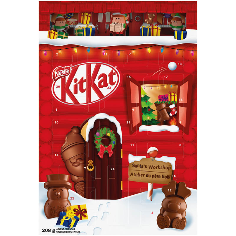 KITKAT Christmas Holiday Chocolate Advent Calendar