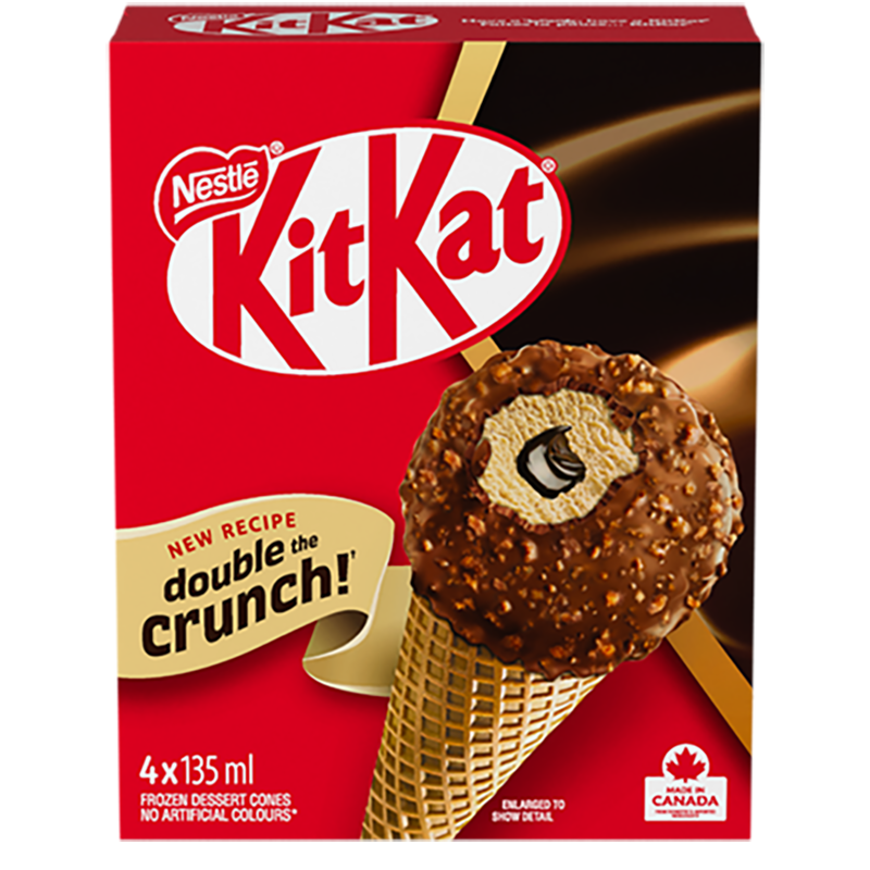 Kit Kat frozen cones