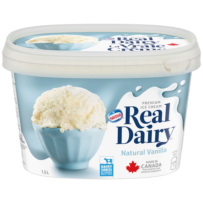 real dairy natural vanilla image