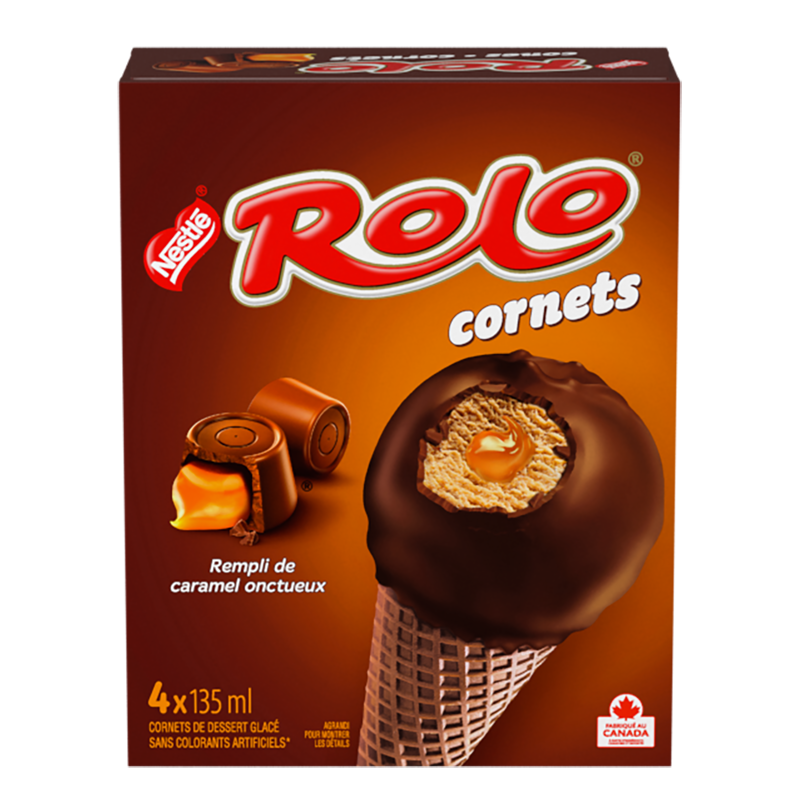 Rolo frozen cones