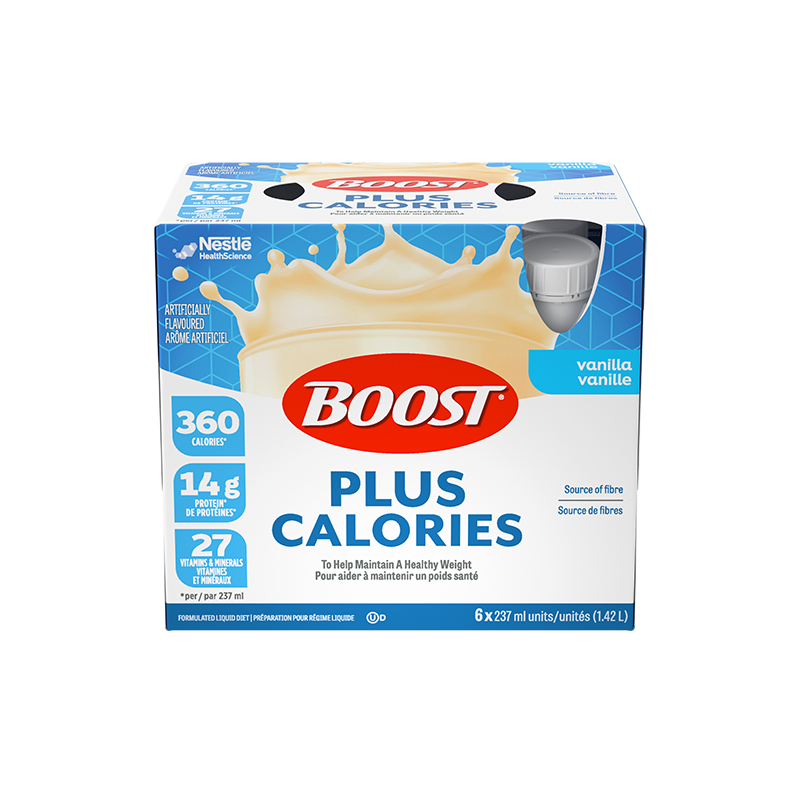 plus calories vanilla multipack