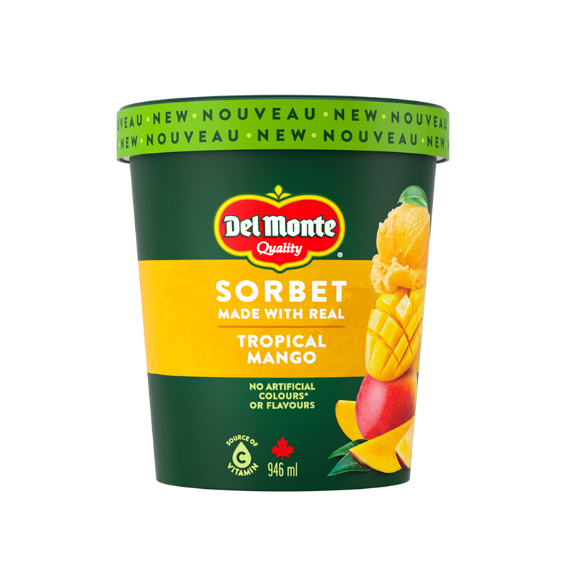 Del Monte tropical mango tub