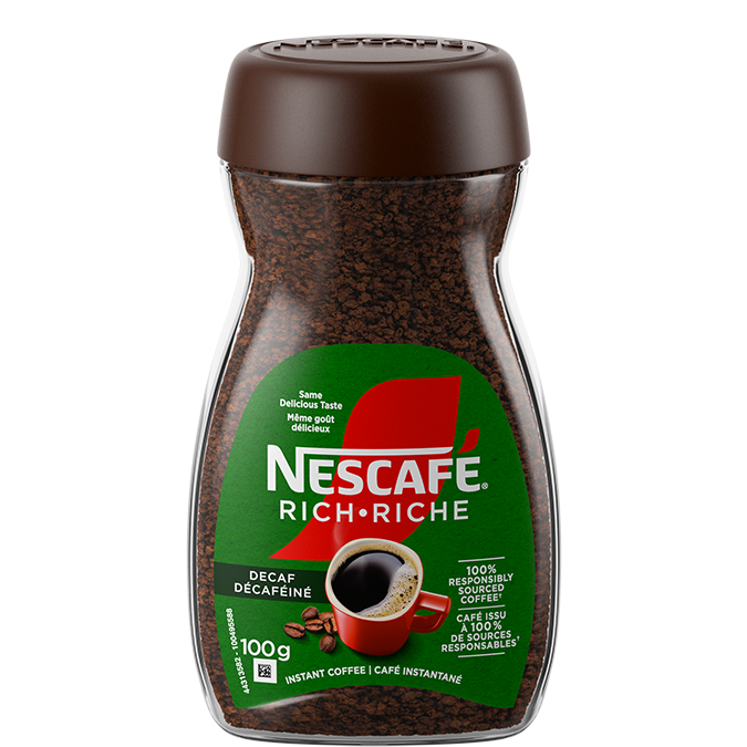 Nescafe rich decaf