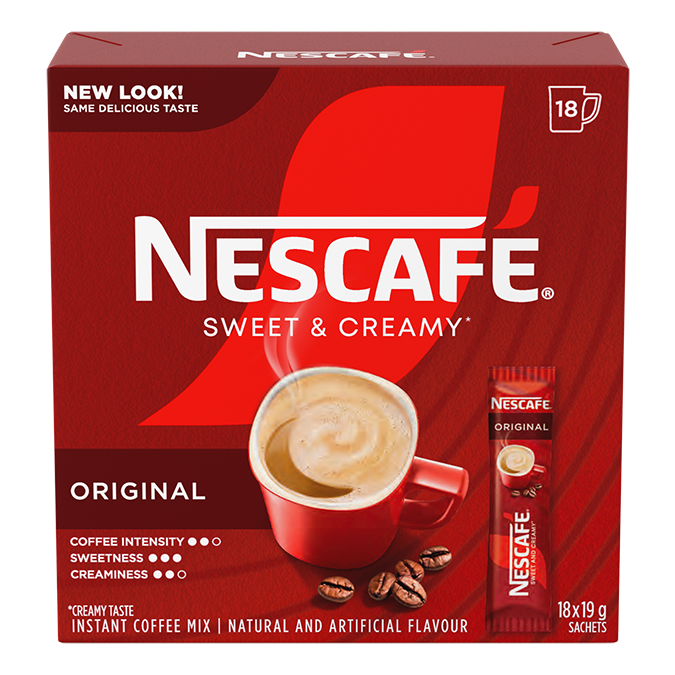 Nescafé sweet and creamy original