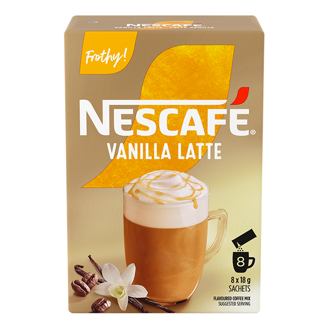 Nescafé gold vanilla latte sachet