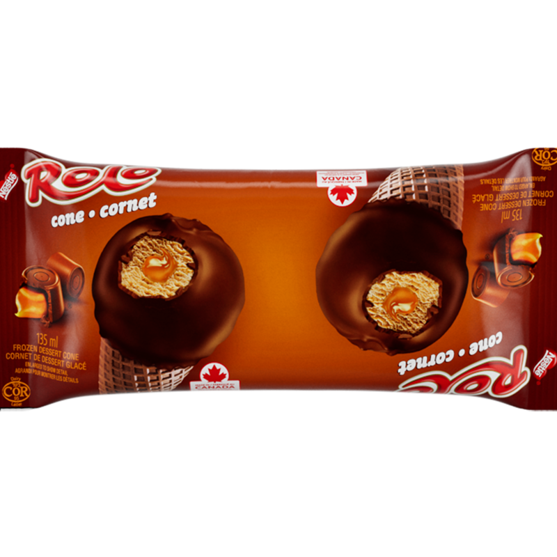  Rolo Cones, Frozen Dessert