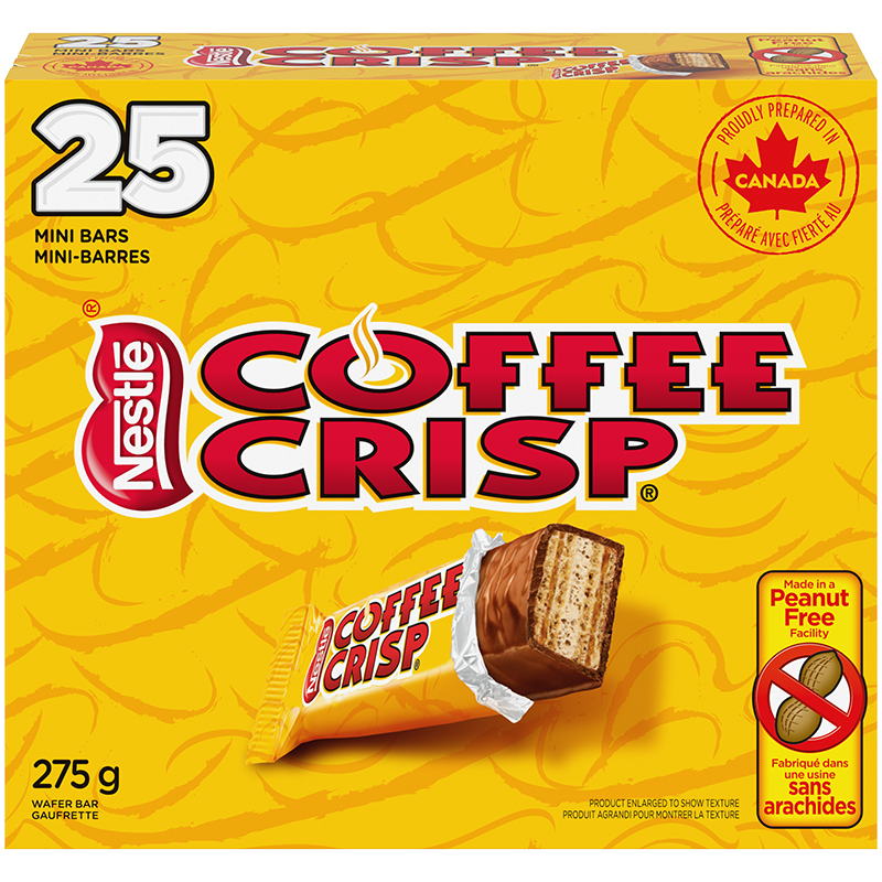 Coffee Crisp Snack Size 25ct Box