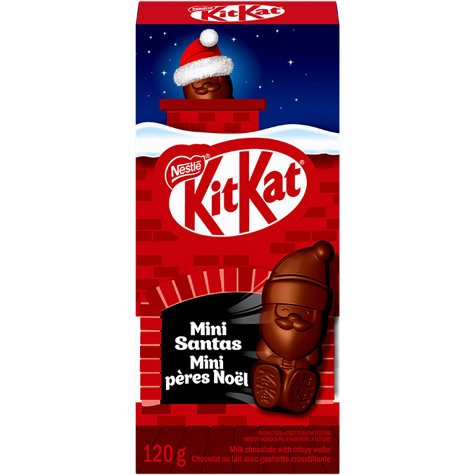 KITKAT Holiday Santa Chimney