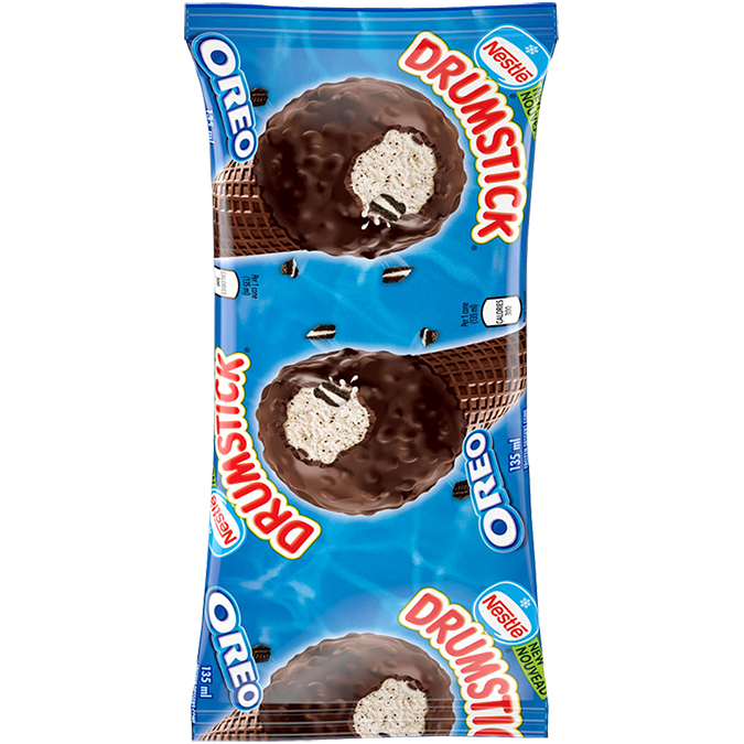 OREO DRUMSTICK Frozen Desert Cone, 135 ml.