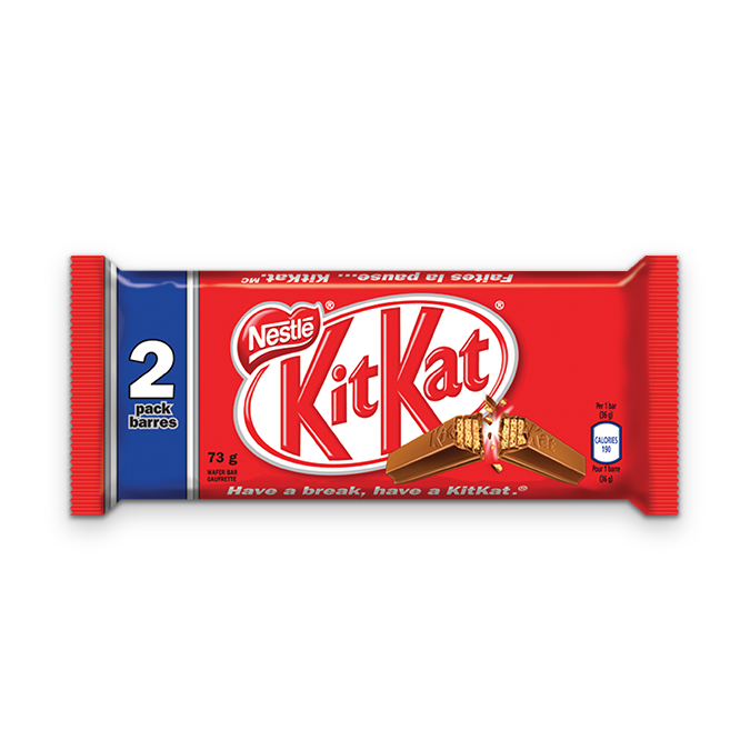 KIT KAT Chocolate Bar, 73 grams.