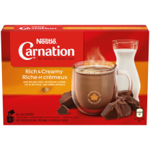 NESTLÉ CARNATION Rich and Creamy Hot Chocolate, 10-Pack