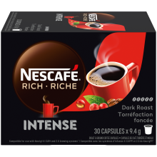 Rich Intense Coffee Capsules 30-Pack