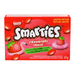 Smarties strawberry limited time product