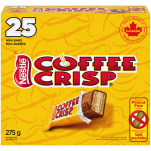 Coffee Crisp Snack Size 25ct Box