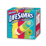 LIFESAVERS Sweet Meets Sour Pops, portions de 10 x 65 ml.