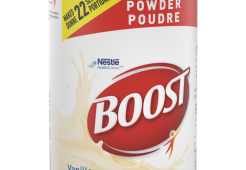 BOOST Vanille en poudre, 880 grammes.